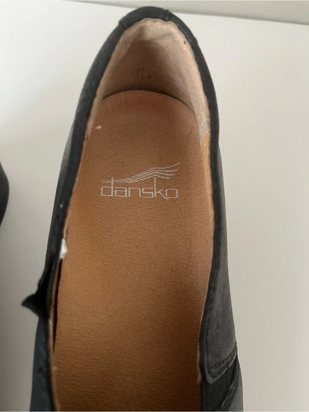 Dansko Camdyn Leather Comfort Loafers Black Size EU 38